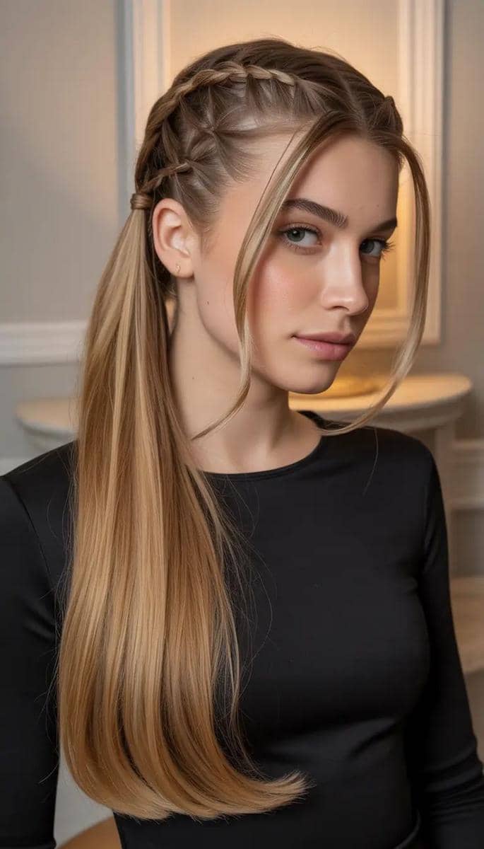 variasi kepang rambut yang bikin look tampak lebih muda