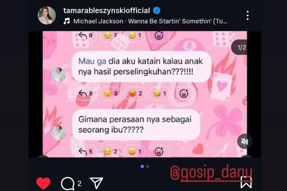 Perseteruan Tamara Bleszynski dan Nourah Sheivirah