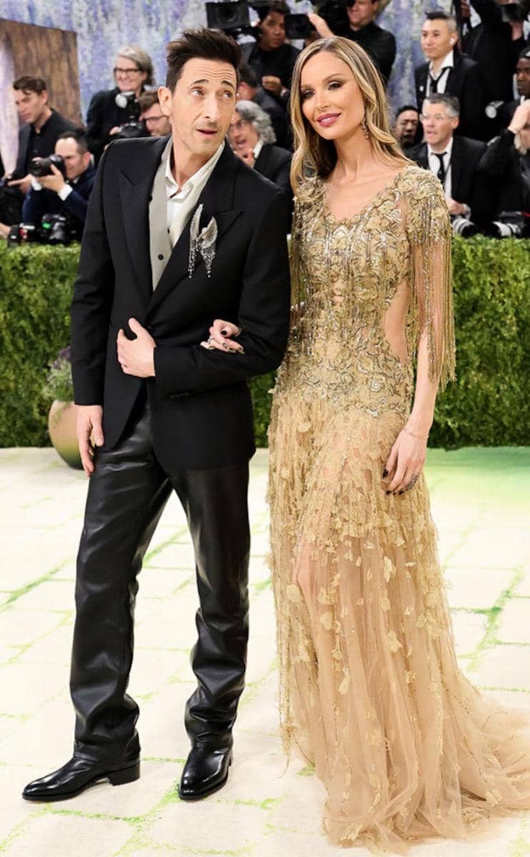 Adrien Brody dan Georgina Chapman