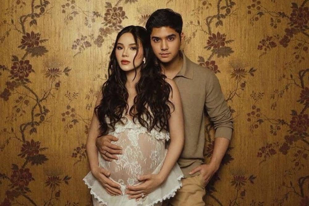 6 Inspirasi Maternity Shoot A la Alyssa Daguise dan Al Ghazali