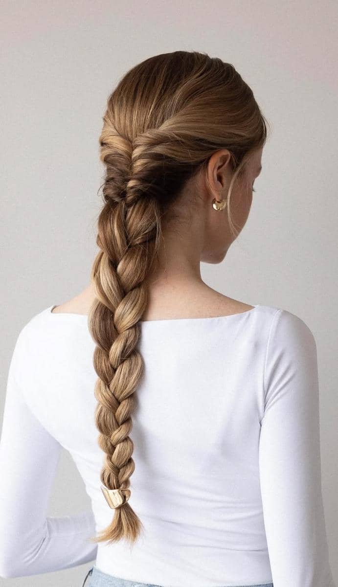 gaya rambut simpel tapi stylish