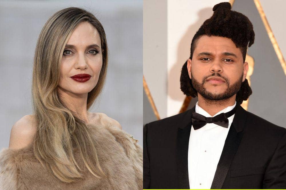 The Weeknd dan Angelina Jolie