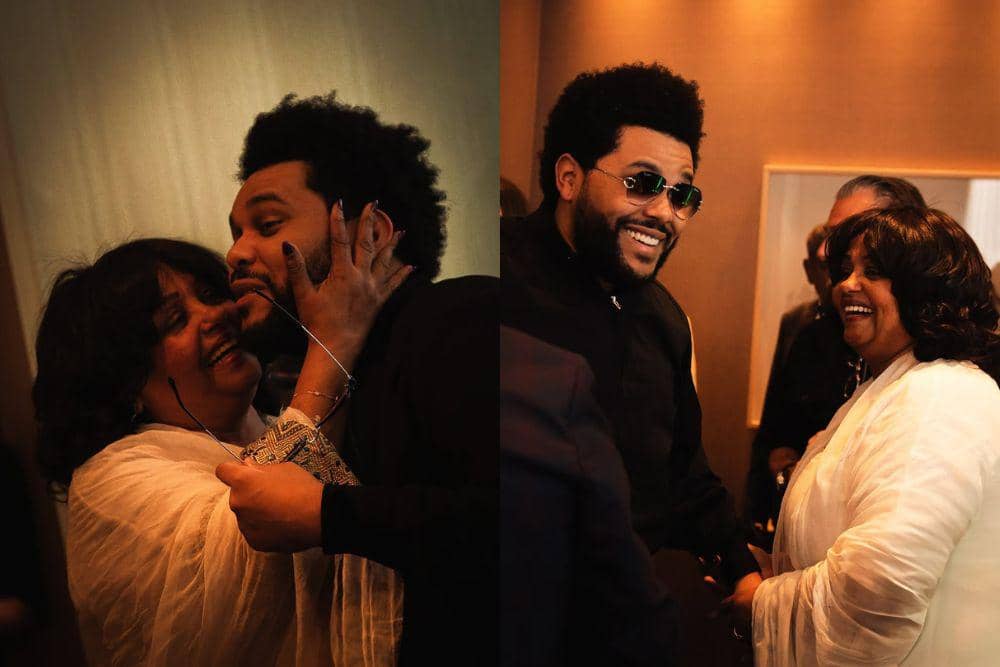 The Weeknd dan ibunya