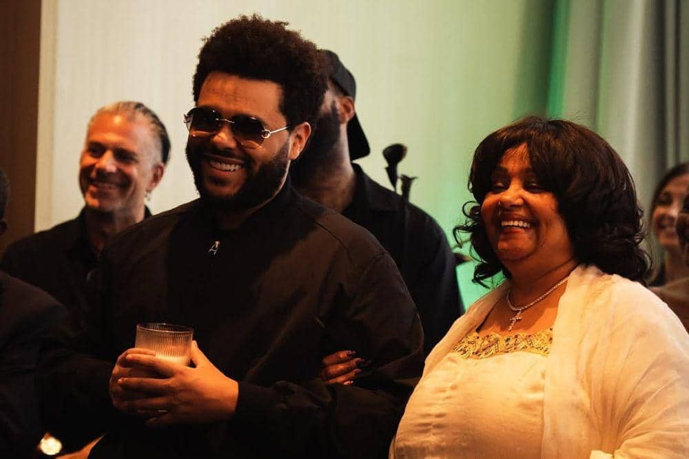 The Weeknd dan ibunya