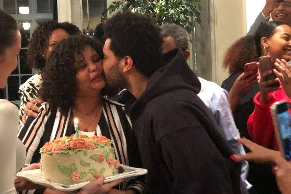 The Weeknd dan ibunya