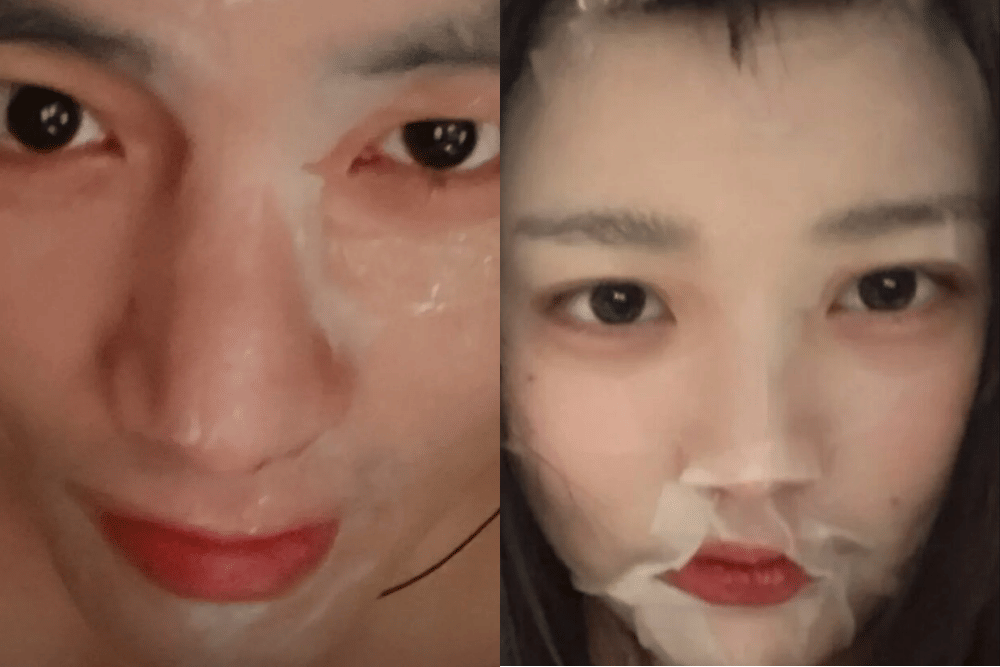 V 'BTS' dan Wonyoung 'IVE'