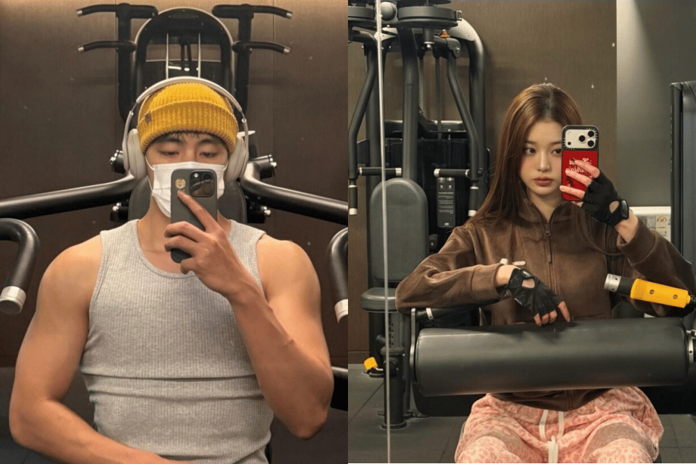 V 'BTS' dan Wonyoung 'IVE'