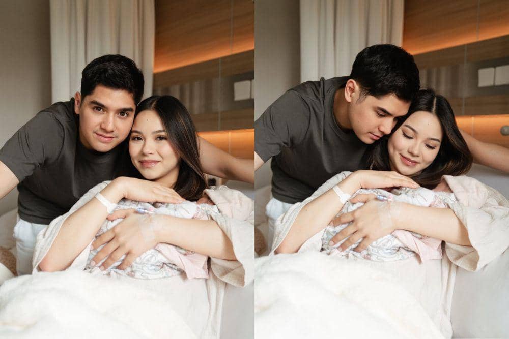 5 Fakta Kelahiran Anak Pertama Alyssa Daguise dan Al Ghazali