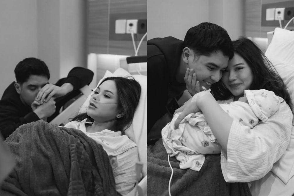 Kelahiran Anak Pertama Alyssa Daguise dan Al Ghazali