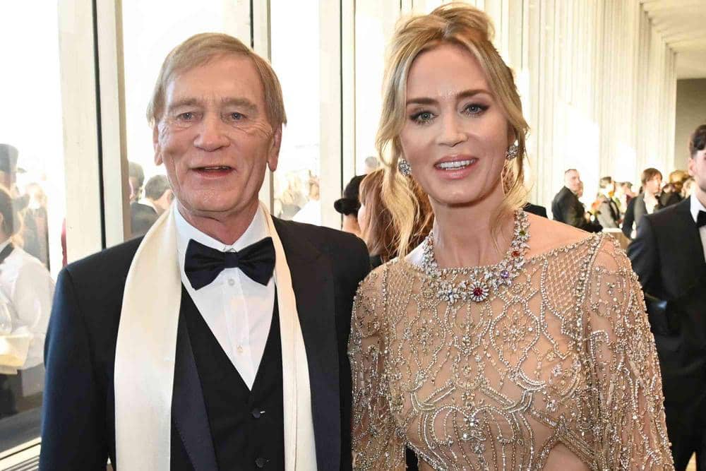 Emily Blunt dan ayahnya