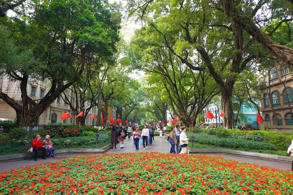 tempat wisata di Guangzhou China