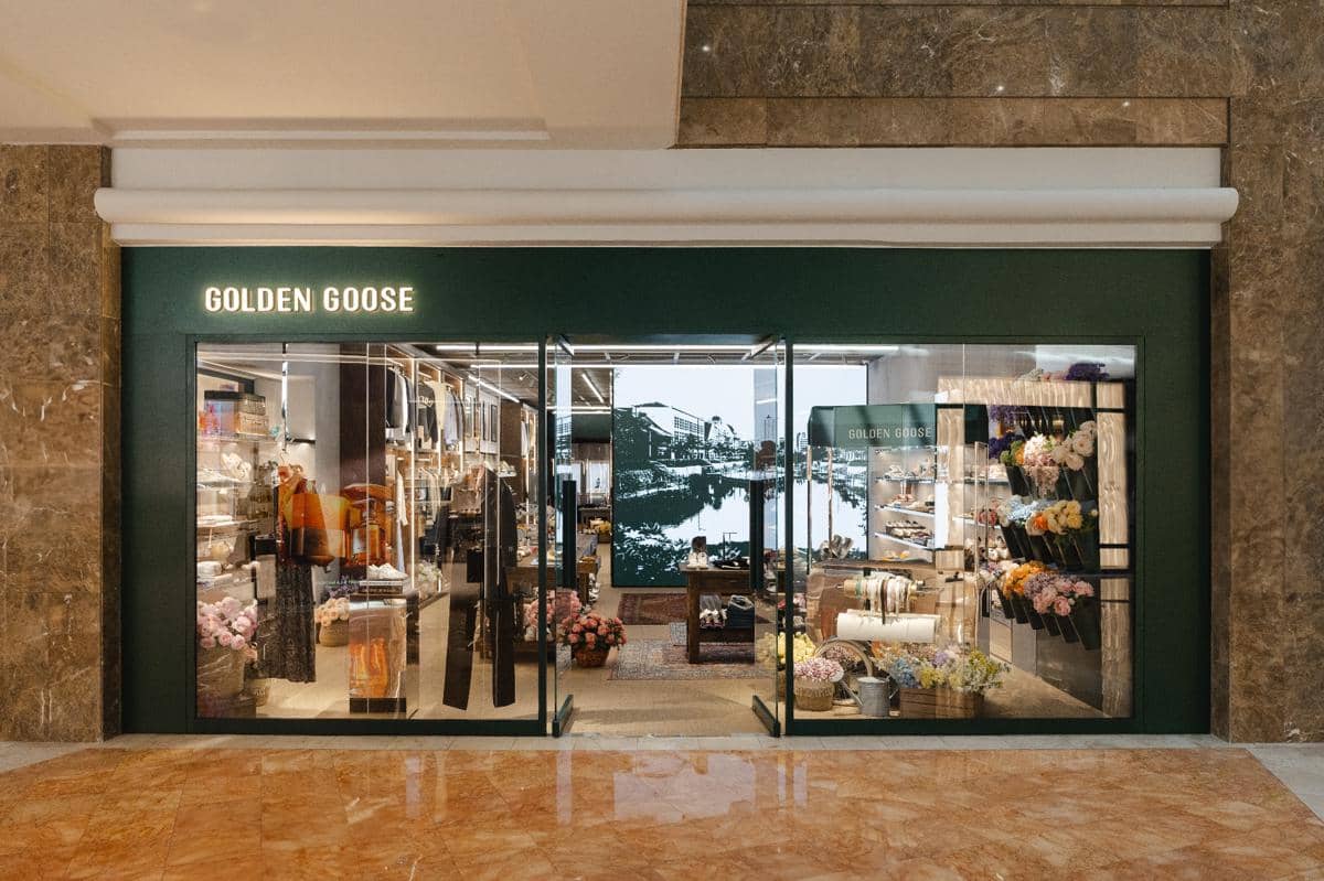 Golden Goose Buka Gerai Pertama di Indonesia Berkonsep Fioreria Golden