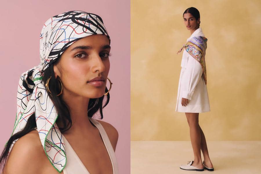 Hermès Hadirkan Scarf Sutra Ikonis di Koleksi Women’s Silk SS26