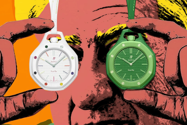 Audemars Piguet dan Swatch Hadirkan Jam Saku dengan Sentuhan Pop Art