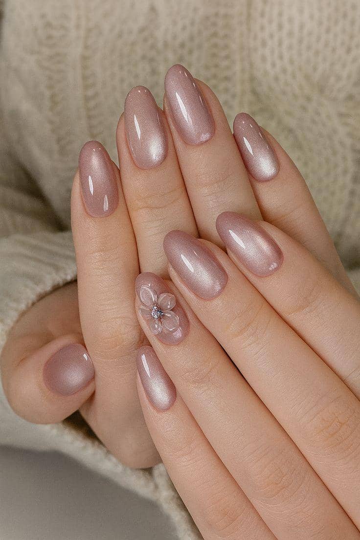 inspirasi nail art glazed donut