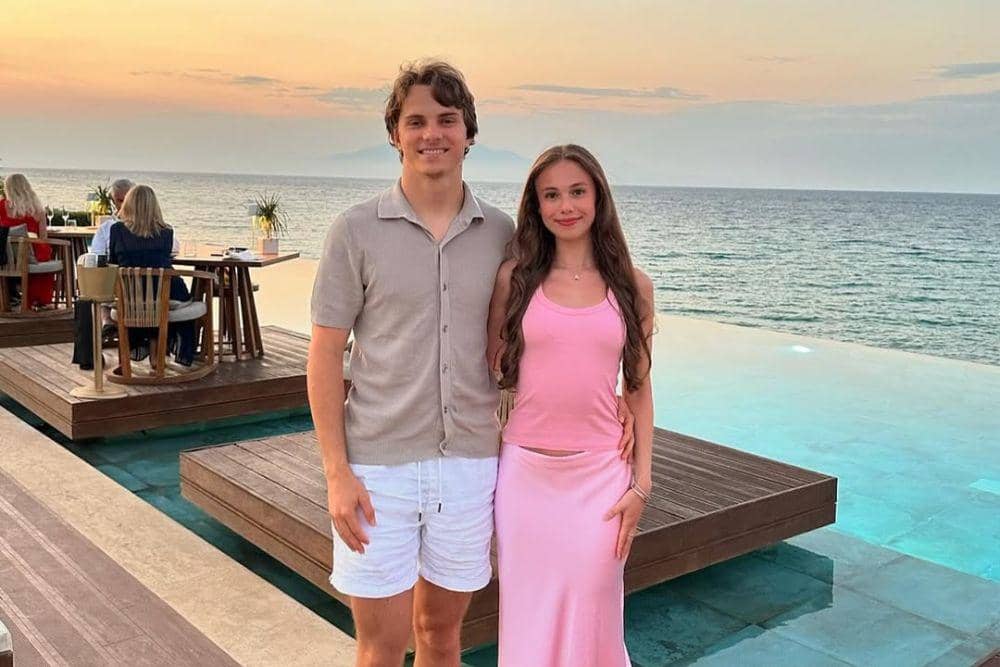 Oscar Piastri dan Lily Zneimer