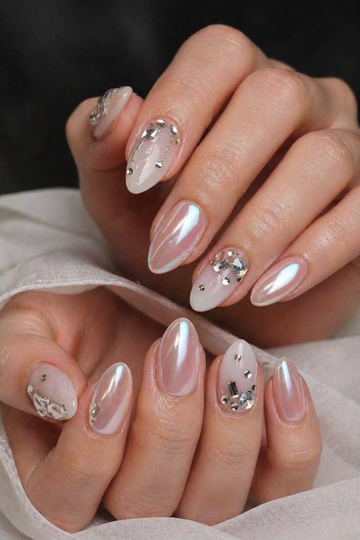 inspirasi nail art glazed donut