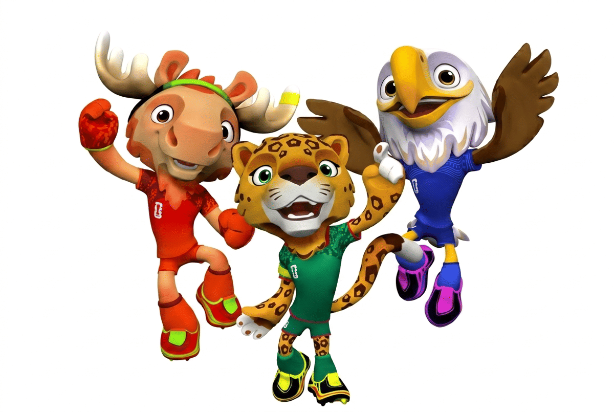 Mengenal 3 Maskot Piala Dunia 2026, Maple, Zayu, dan Chlutch