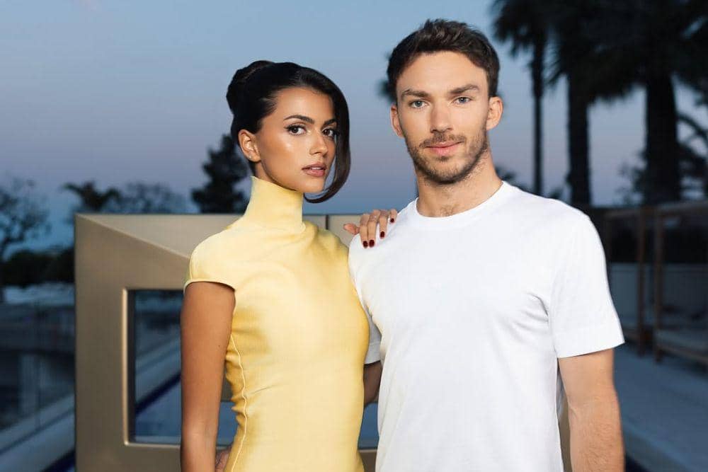 Pierre Gasly dan Francisca “Kika” Gomes