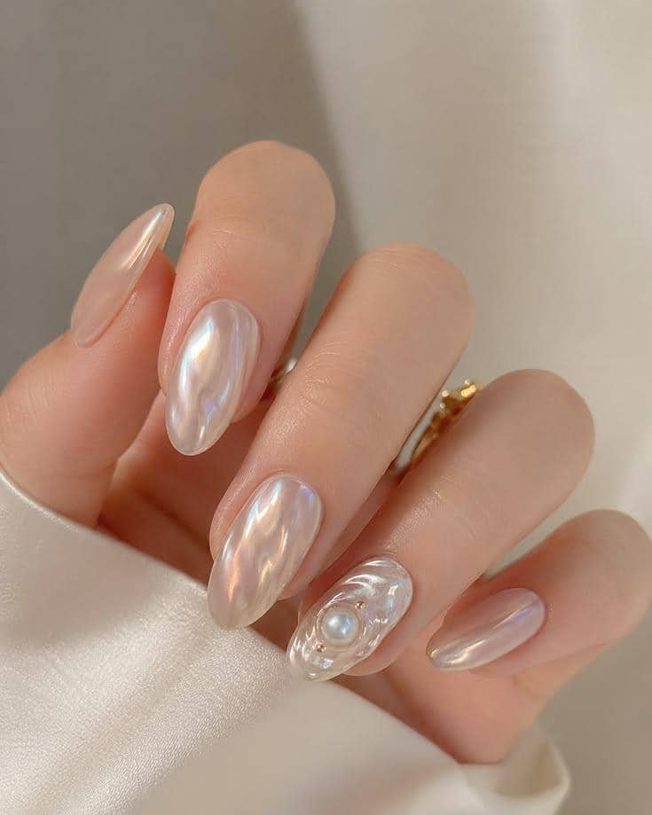 inspirasi nail art glazed donut