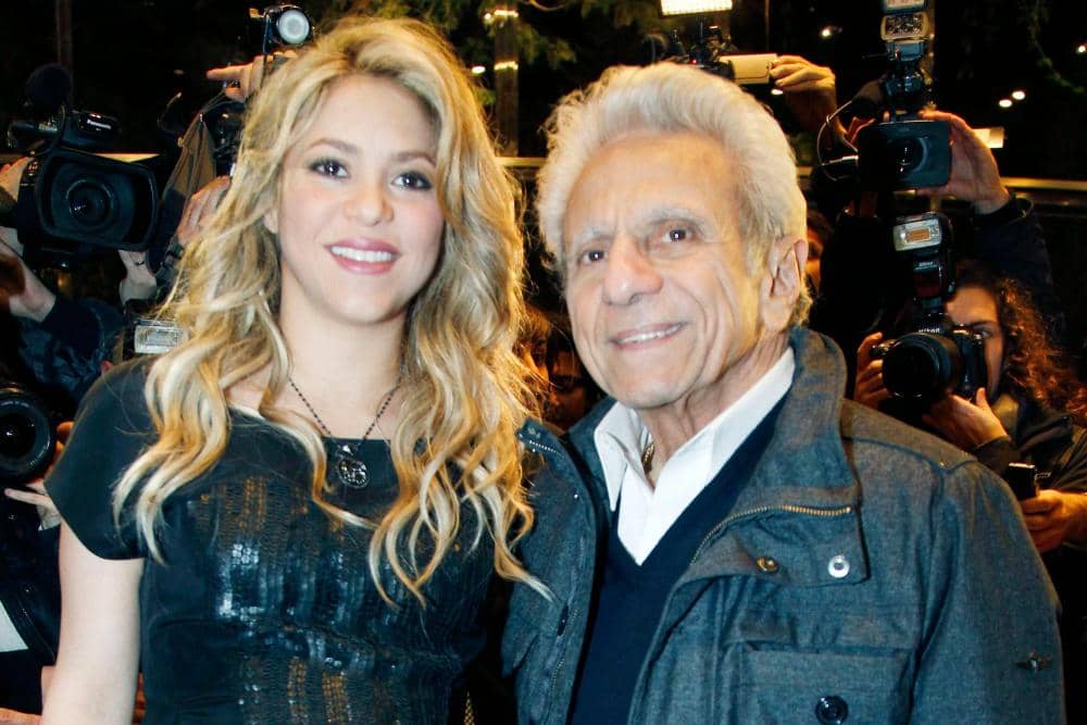 Shakira dan ayahnya