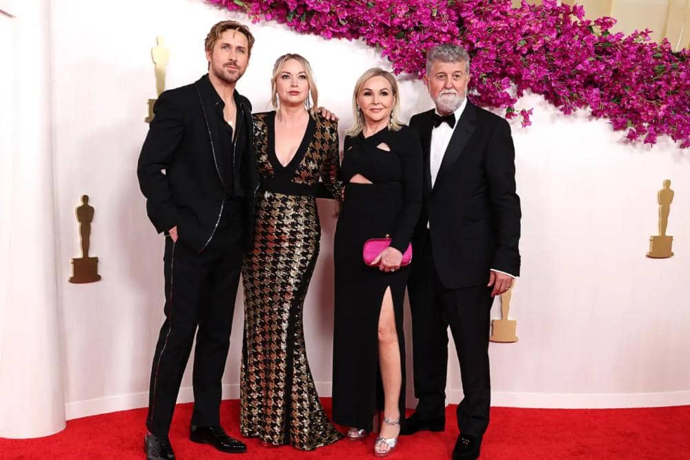 Ryan Gosling dan keluarga