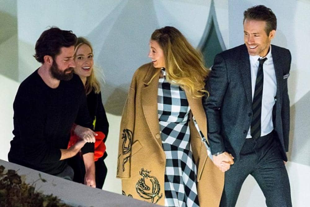 Blake Lively dan Ryan Reynolds ─ Emily Blunt dan John Krasinski