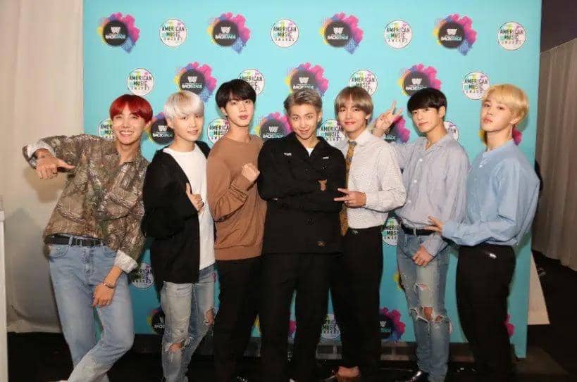 BTS di AMAs 2017