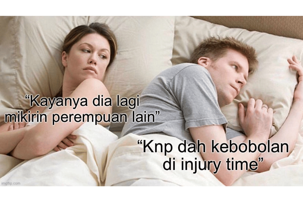 Meme Relationship Pecinta Sepak Bola