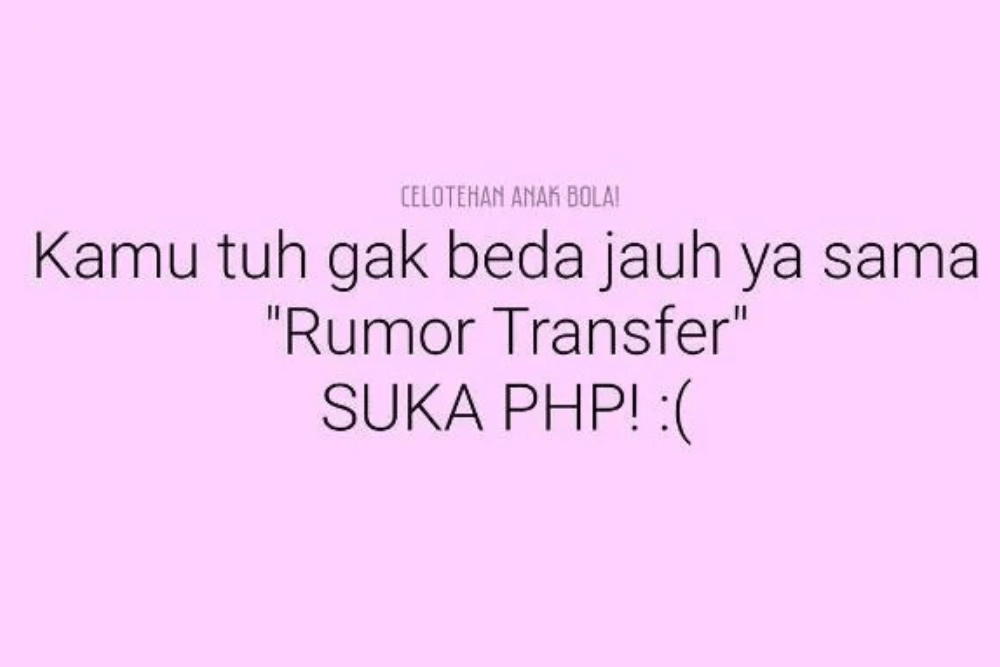 Meme Relationship Pecinta Sepak Bola