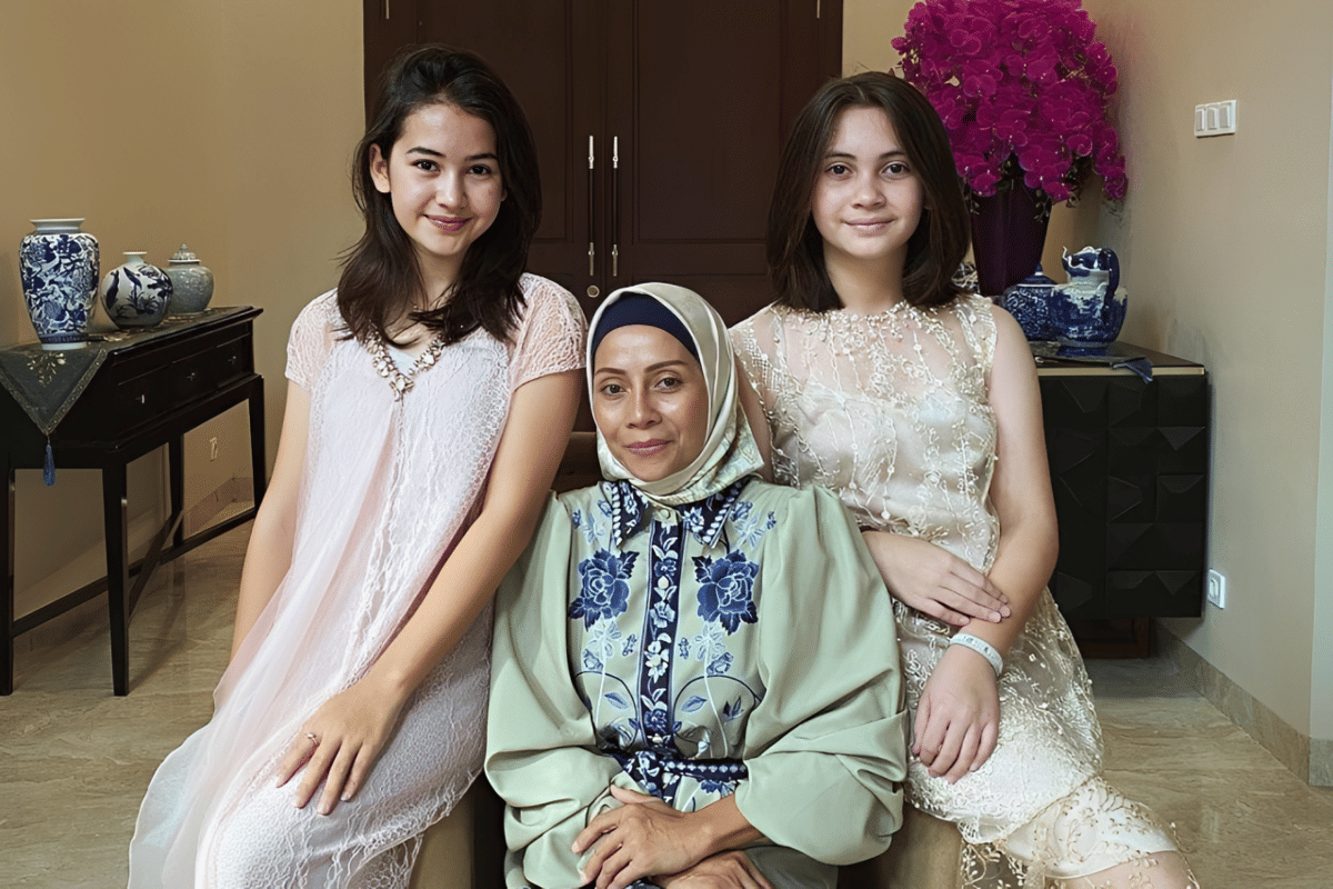 Keluarga Sandrinna Michelle