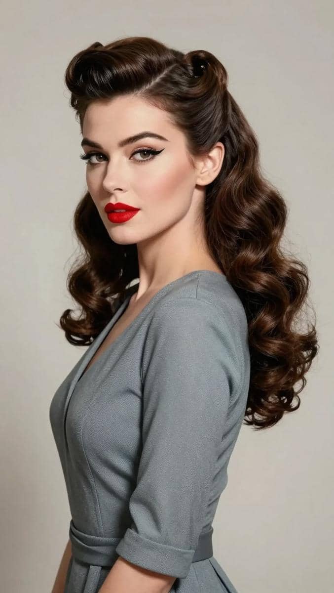 inspirasi vintage hairstyle