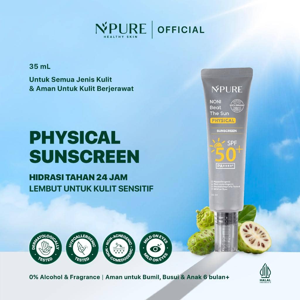 rekomendasi sunscreen natural Indonesia 2026