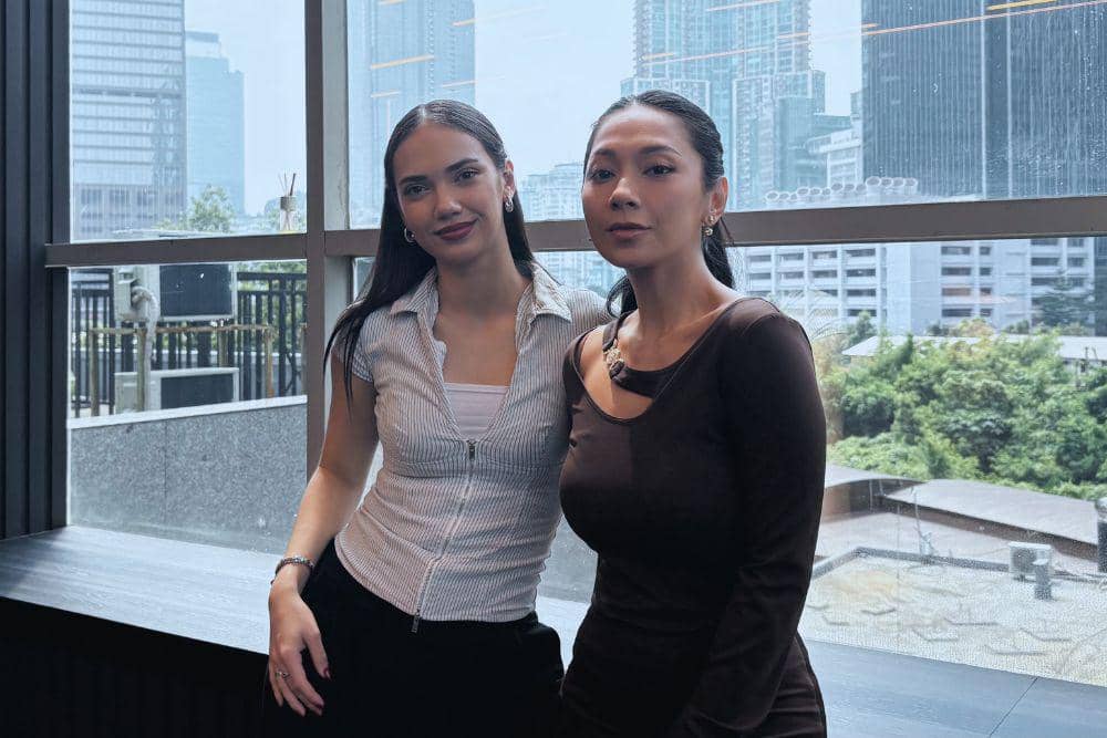 Dinda Kirana dan Haico van der Veken