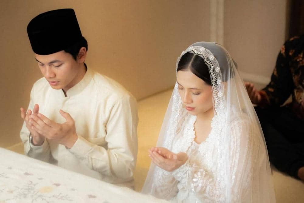 Adhisty Zara dan Tsaqib menikah