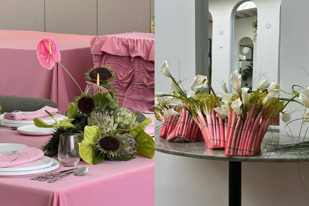 Chartreuse & Bubblegum Pink