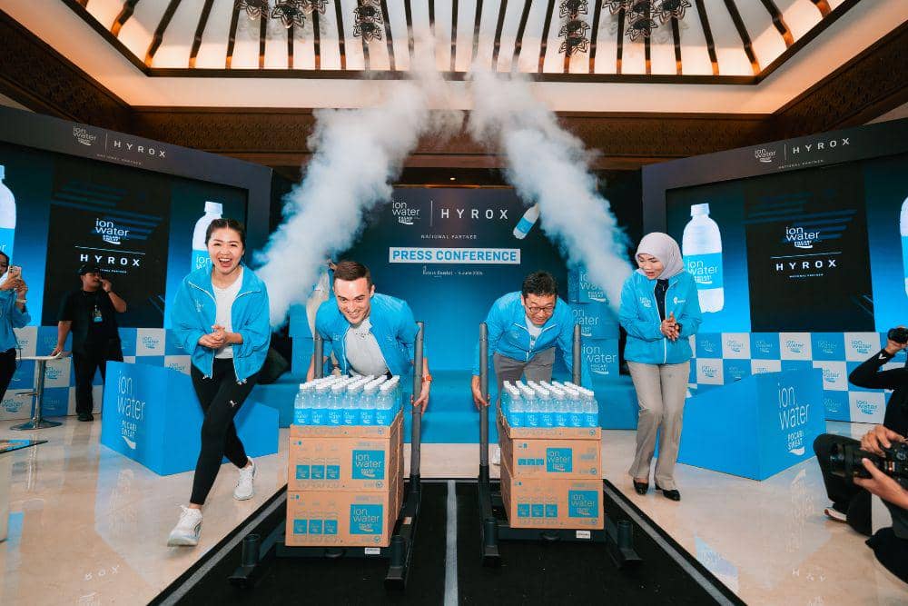 ION Water Dukung peserta HYROX Jakarta 2026 sebagai Hydration Partner
