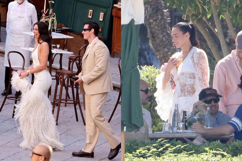 Resepsi Pernikahan Dua Lipa dan Callum Turner