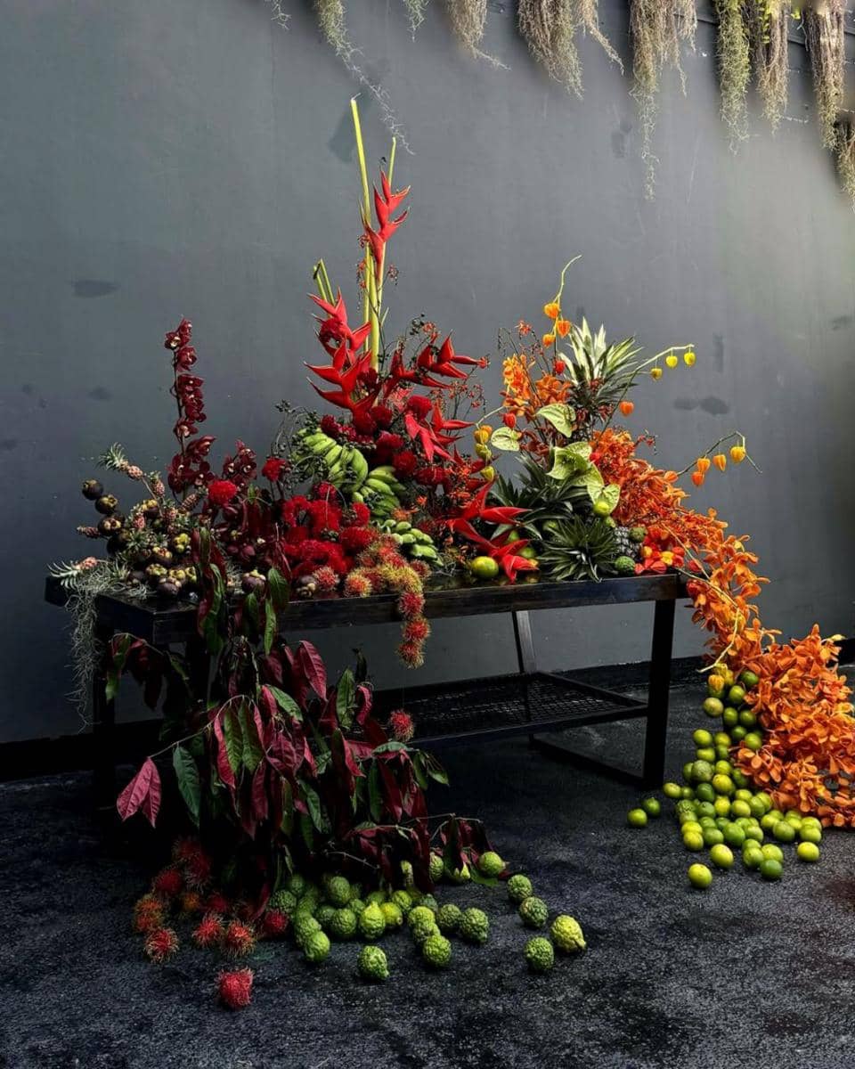 Inspirasi Dekorasi Pernikahan dengan Buah dan Sayur