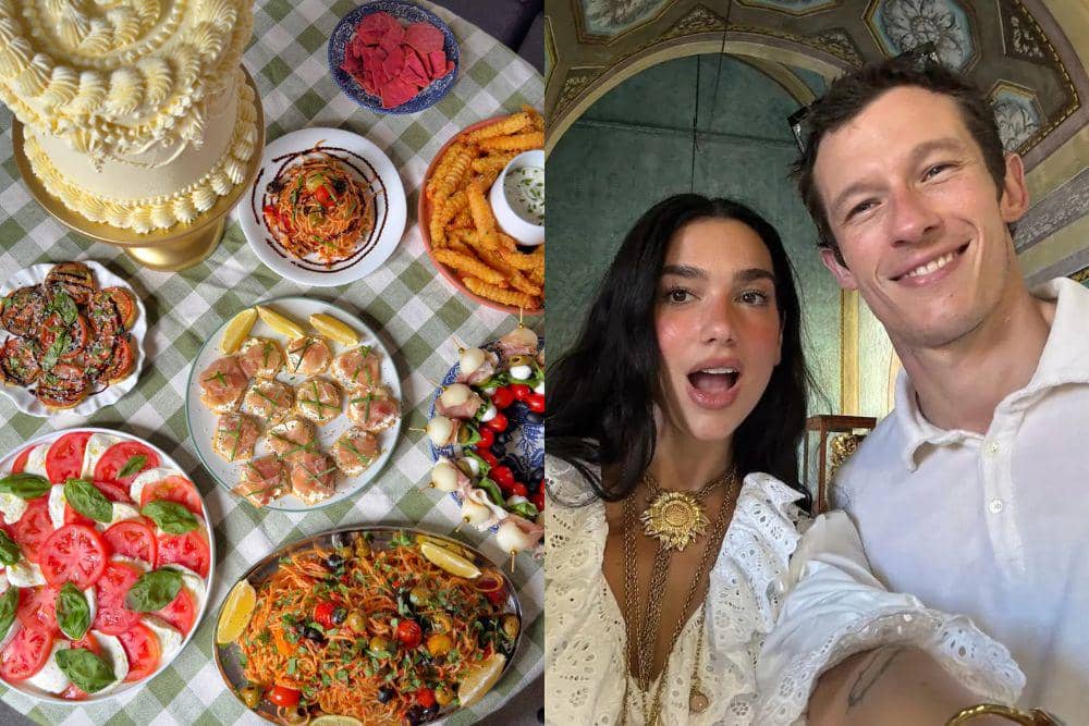 Resepsi Pernikahan Dua Lipa dan Callum Turner