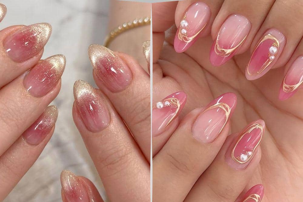 7 Inspirasi Nail Art Soft Pink Glossy yang Elegan dan Feminin