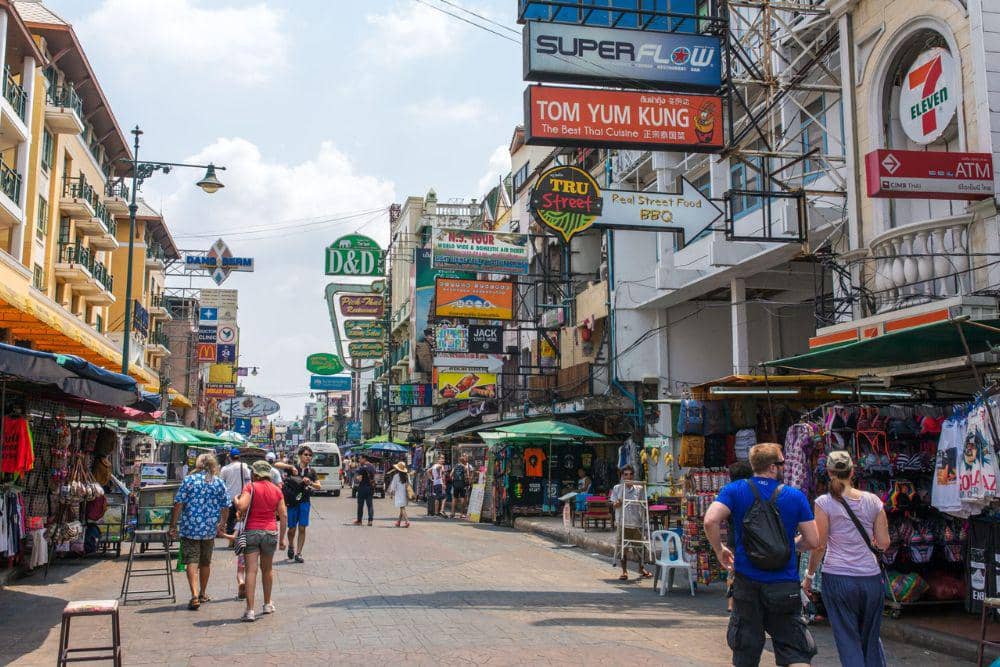 Khao San Road, Bangkok, Thailand