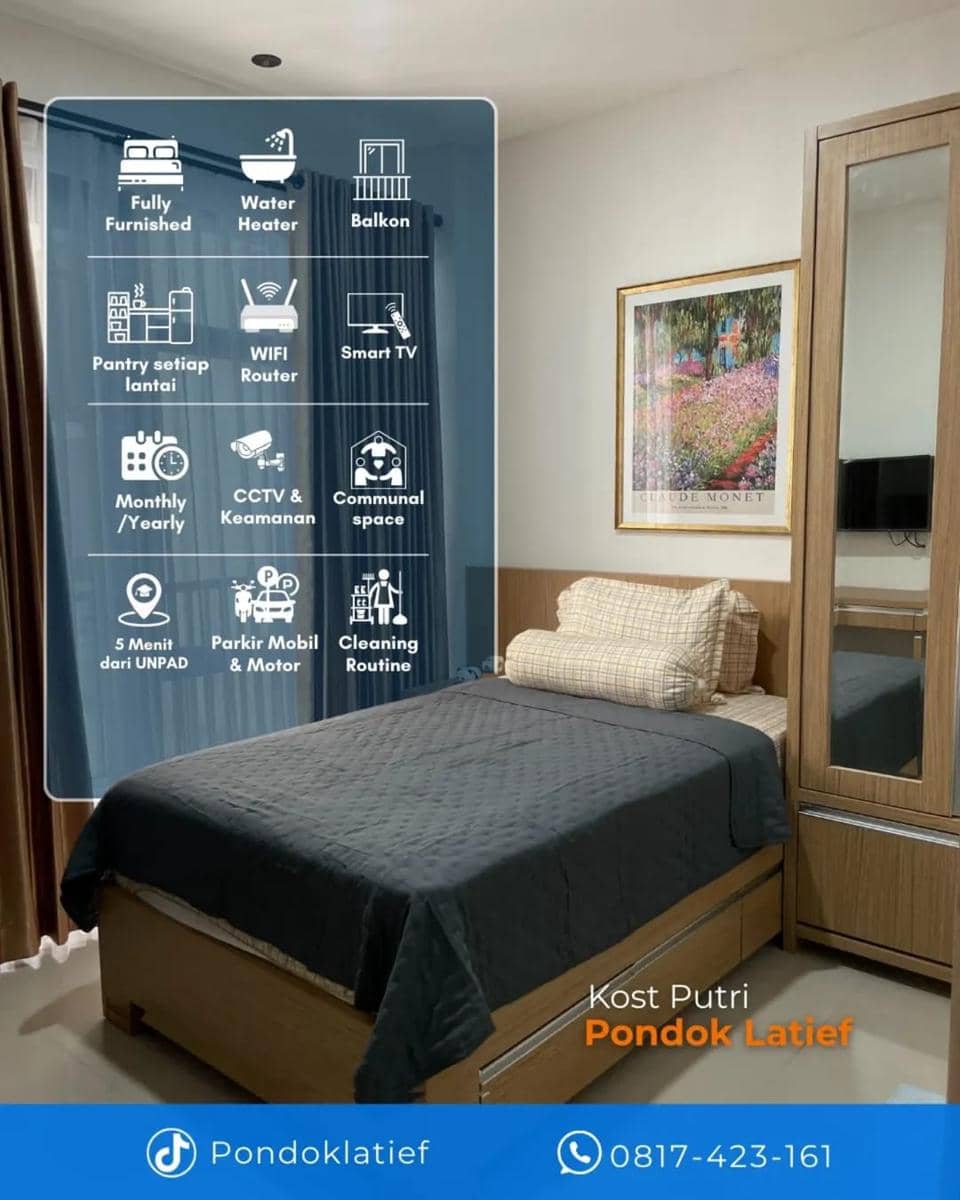 rekomendasi kos putri premium dekat UNPAD