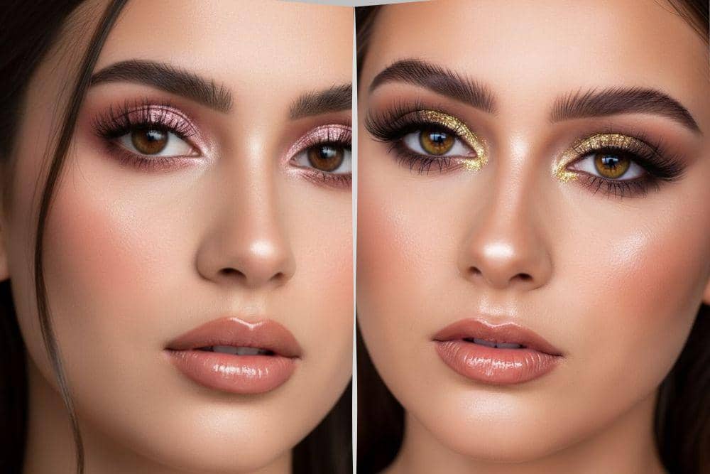 5 Inspirasi Glitter Eye Makeup untuk Acara Malam, Tampil Stunning!