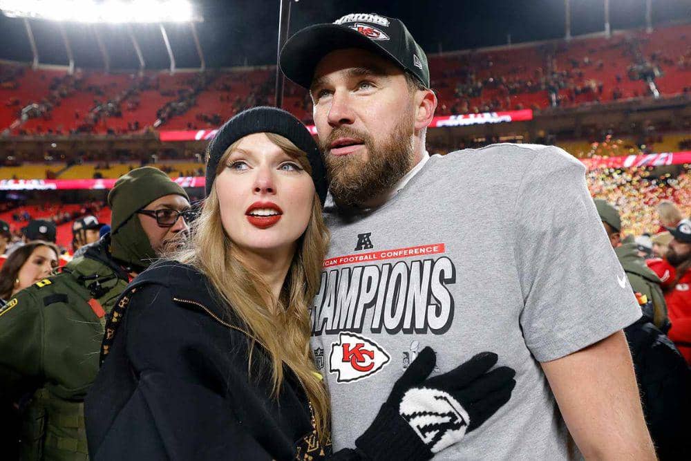 Taylor Swift dan Travis Kelce