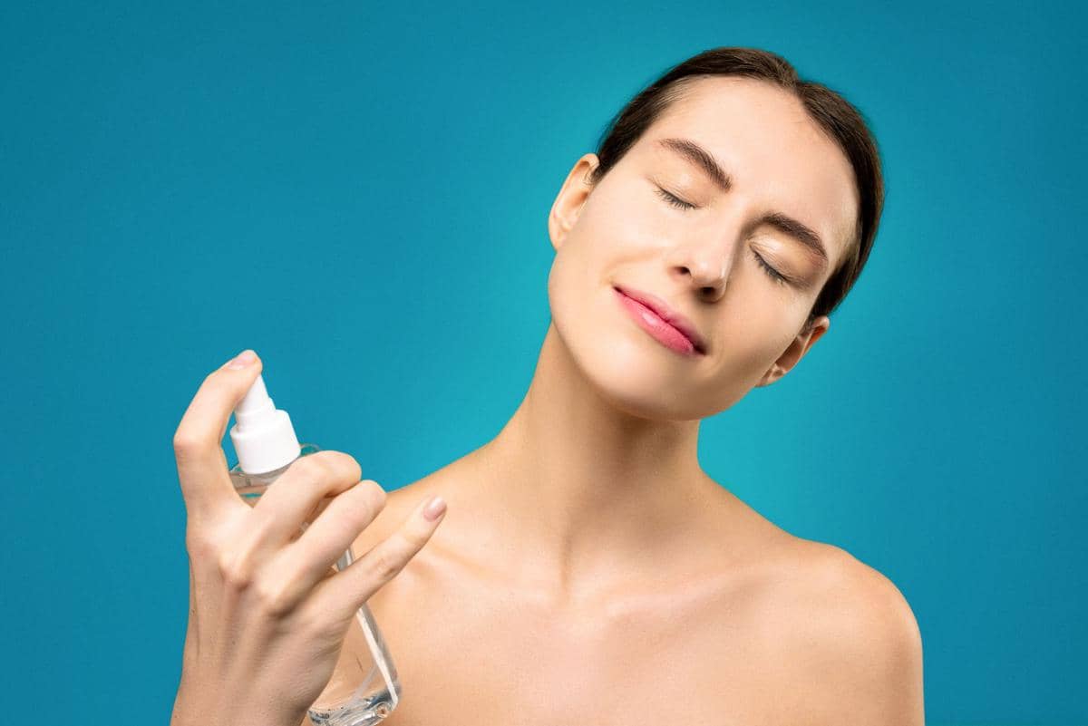 Ilustrasi setting spray
