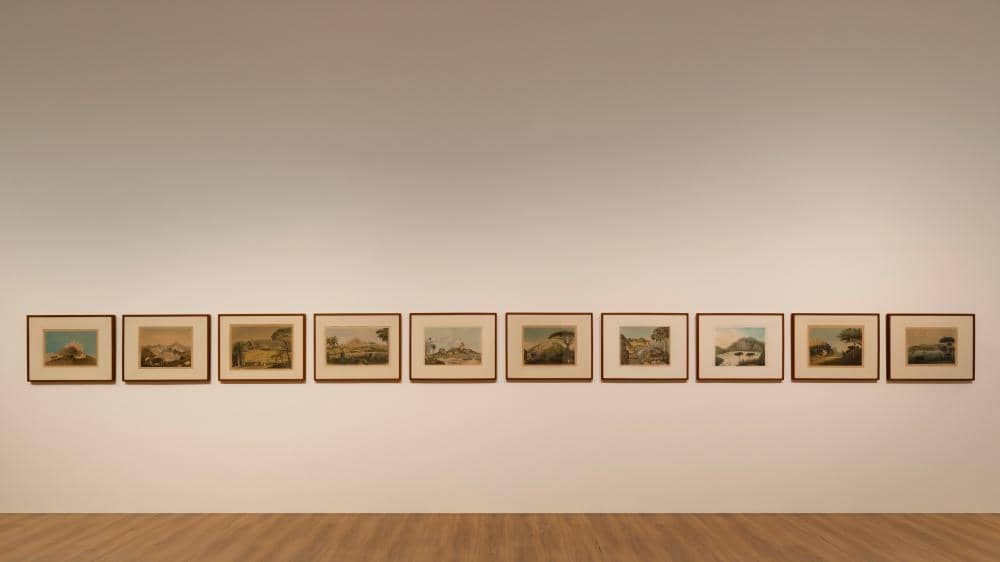 3. Installation view of works of Franz Wilhelm Junghuhn (l. Jerman, 1809-1864) in Menelan Cakrawala exhibition at Musedi Museum MACAN, Jakarta, 2026. Photo_ Liandro Siringoringo.jpg