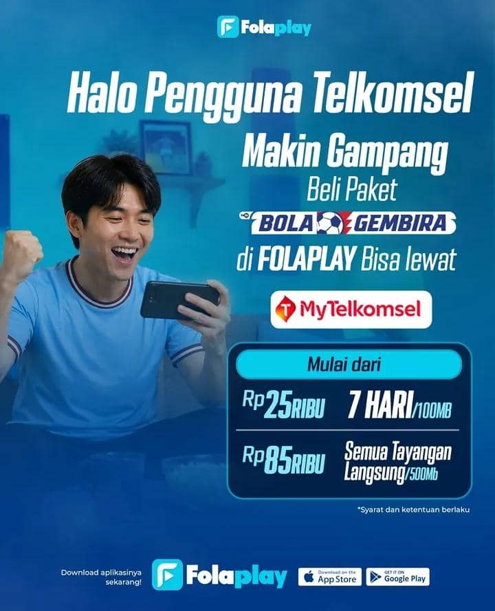 cara nonton Piala Dunia 2026 di HP