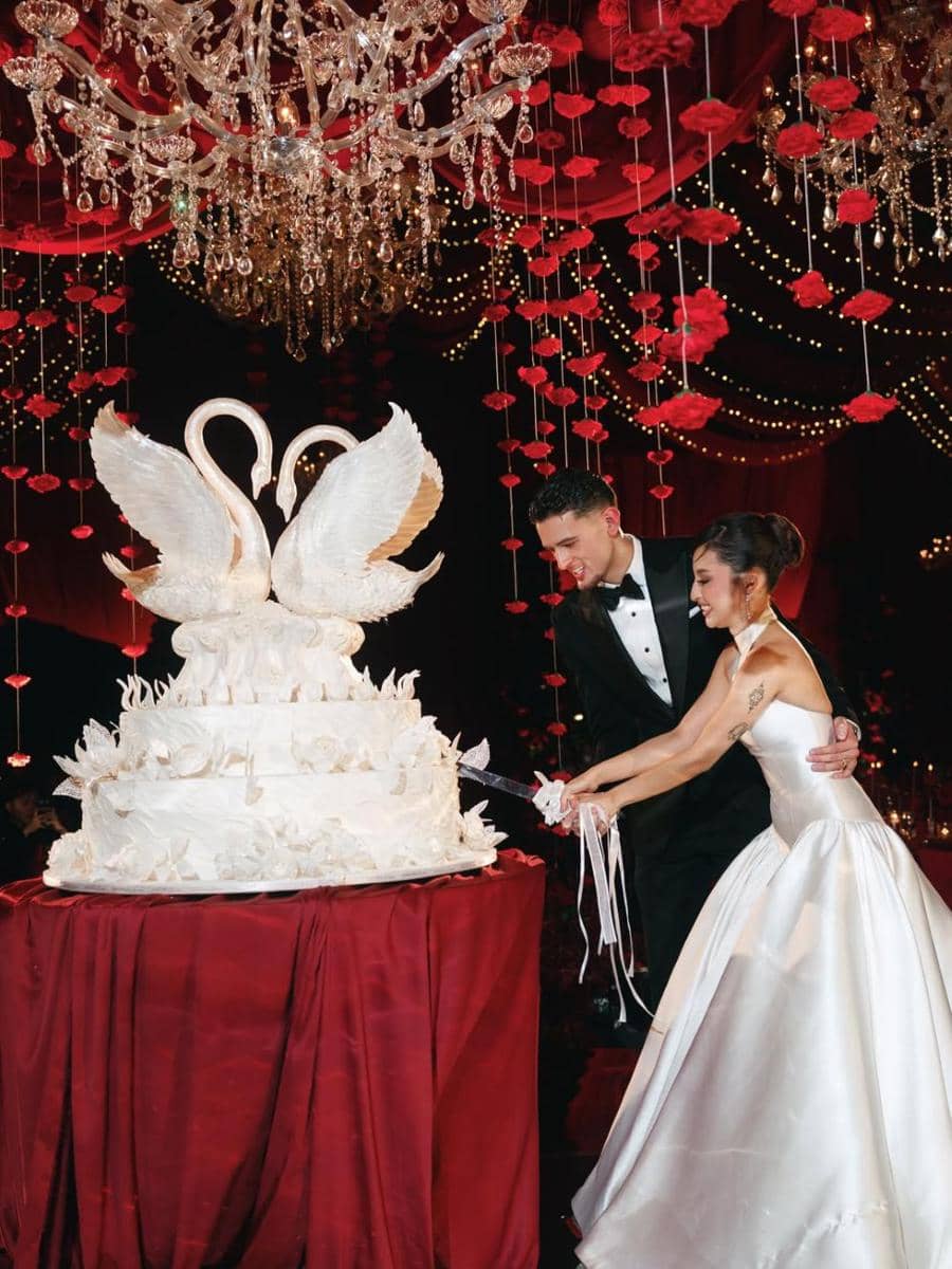 Dekorasi Pernikahan Jennifer Coppen dan Justin Hubner
