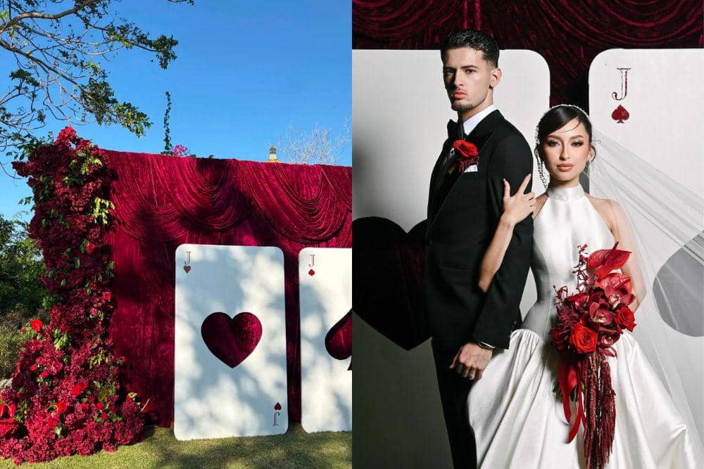 Dekorasi Pernikahan Jennifer Coppen dan Justin Hubner
